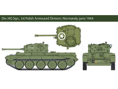 Cromwell Mk.IV z farbami i klejem - zdjęcie 5