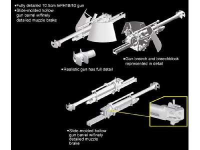 Hummel-Wespe le Pz.Haub auf Hummel Fahrgestell - Smart Kit - zdjęcie 24