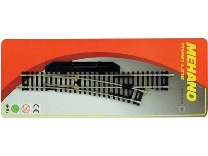Zwrotnica ręczna - prawa - R457,2mm/228,6 mm - zdjęcie 1 Zwrotnica ręczna - prawa - R457,2mm/228,6 mm - zdjęcie 1