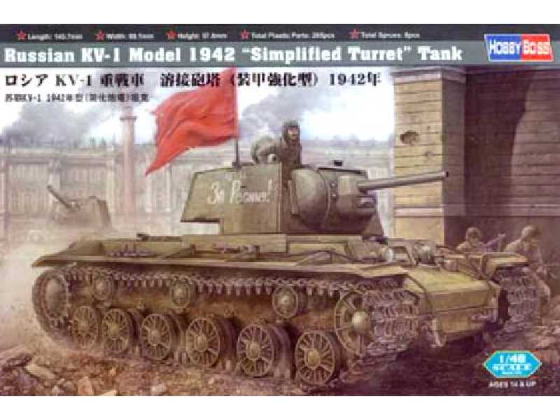 Russian KV-1 1942 Simplified Turret - zdjęcie 1 Russian KV-1 1942 Simplified Turret - zdjęcie 1