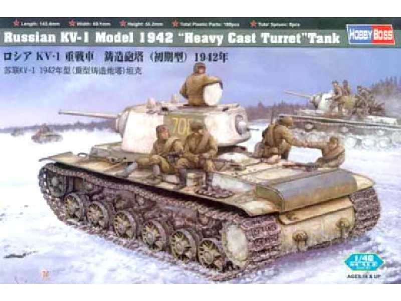 KV-1 1942 Heavy Cast Turret Tank - zdjęcie 1 KV-1 1942 Heavy Cast Turret Tank - zdjęcie 1