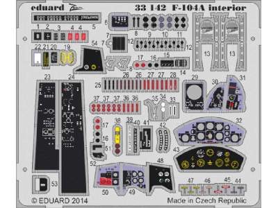 F-104A interior S. A. 1/32 - Italeri - zdjęcie 1