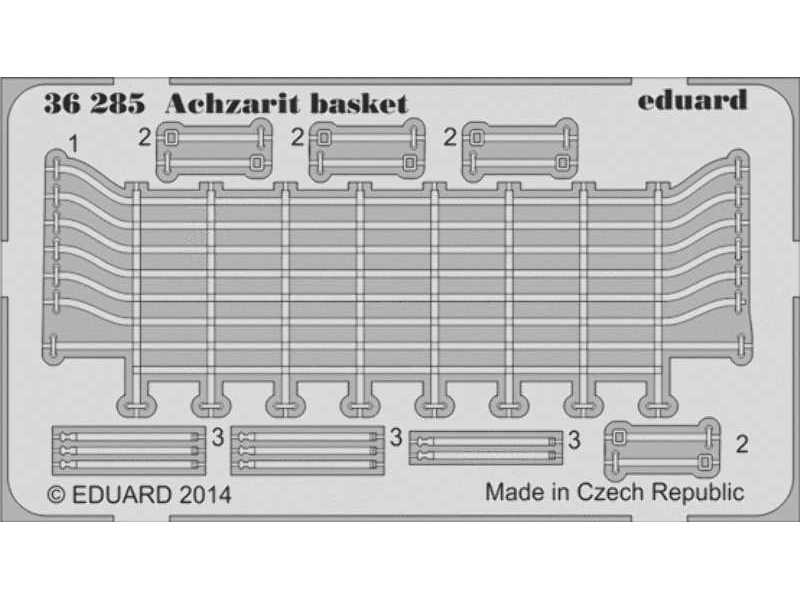 Achzarit basket 1/35 - Meng - zdjęcie 1