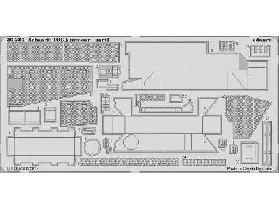 Achzarit TOGA armour 1/35 - Meng - zdjęcie 2