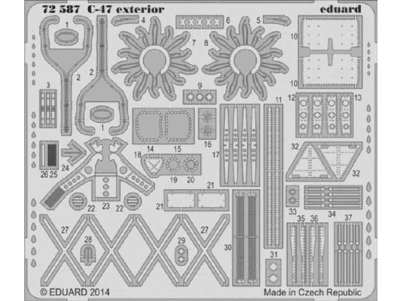 C-47 exterior 1/72 - Airfix - zdjęcie 1 C-47 exterior 1/72 - Airfix - zdjęcie 1