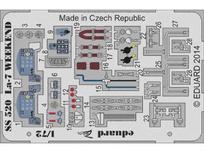 La-7  Weekend 1/72 - Eduard - zdjęcie 1