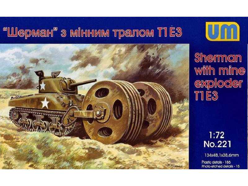 Sherman with Mine-rollers T1E3 Aunt Jemina - zdjęcie 1 Sherman with Mine-rollers T1E3 Aunt Jemina - zdjęcie 1