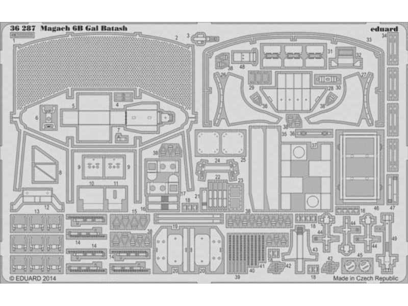 Magach 6B Gal Batash 1/35 - Academy Minicraft - zdjęcie 1