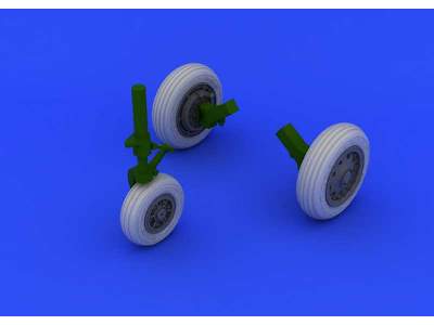 F-104 undercarriage wheels early 1/32 - Italeri - zdjęcie 1