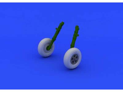 Spitfire Mk. V wheels 1/48 - Airfix - zdjęcie 2