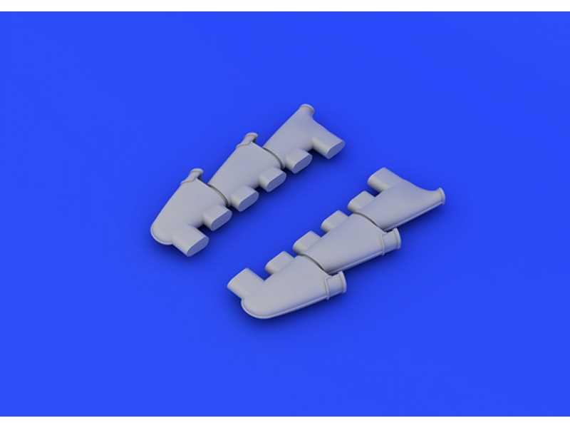 Spitfire Mk. V exhaust stacks 1/48 - Airfix - zdjęcie 1 Spitfire Mk. V exhaust stacks 1/48 - Airfix - zdjęcie 1
