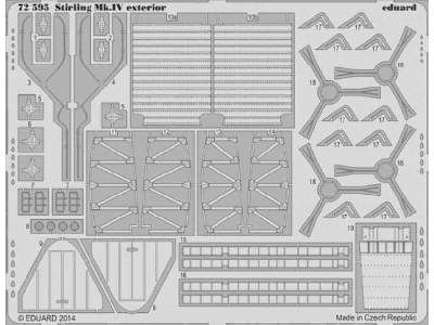 Stirling Mk. IV exterior 1/72 - Italeri - zdjęcie 1