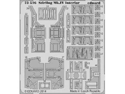 Stirling Mk. IV interior S. A. 1/72 - Italeri - zdjęcie 3