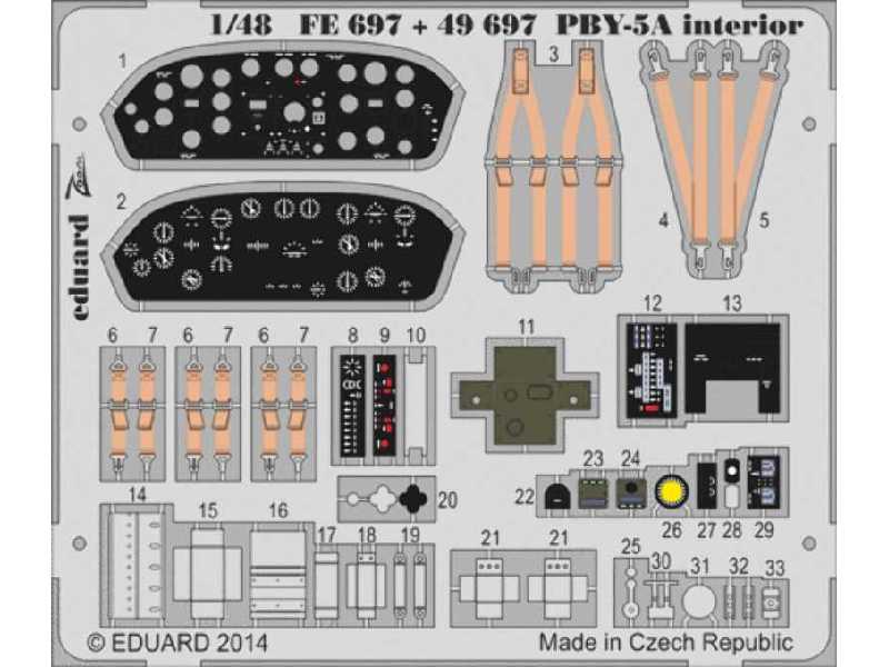 PBY-5A interior S. A. 1/48 - Revell - zdjęcie 1