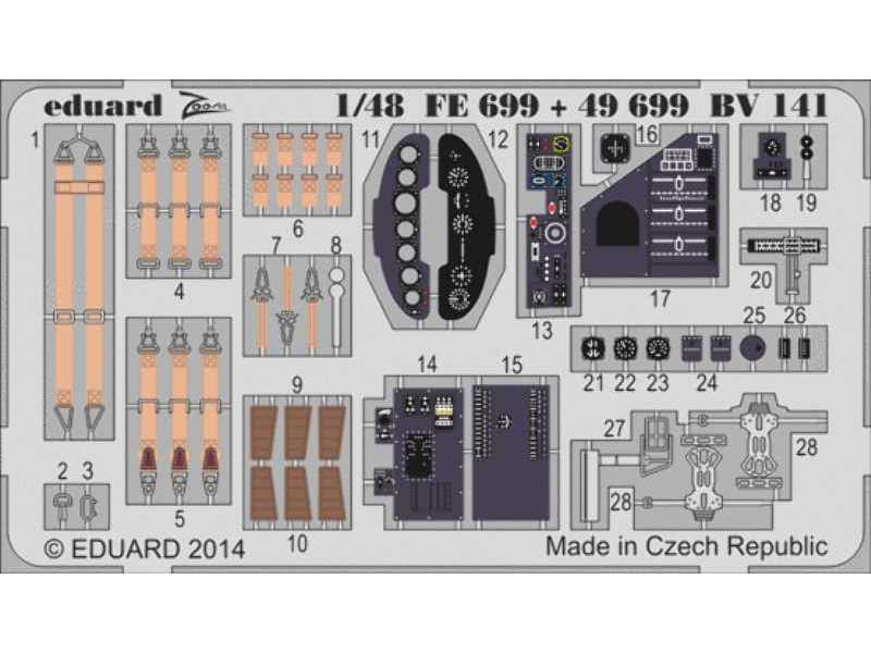 BV 141 S. A. 1/48 - Hobby Boss - zdjęcie 1 BV 141 S. A. 1/48 - Hobby Boss - zdjęcie 1