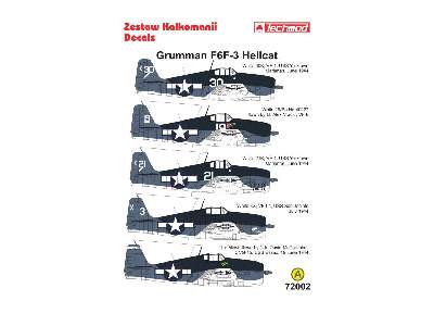 Kalkomania - Grumman F6F-3 Hellcat - zdjęcie 2