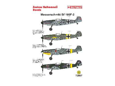 Kalkomania - Messerschmitt Bf 109F-2 - zdjęcie 2