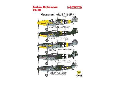 Kalkomania - Messerschmitt Bf 109F-4 - zdjęcie 2