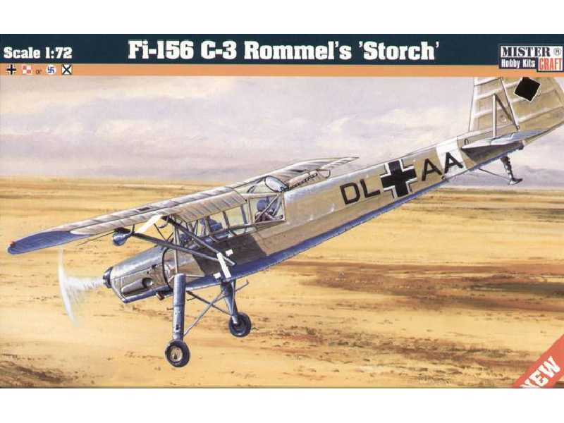 Fieseler Fi-156 C-3 Rommel's Storch - zdjęcie 1 Fieseler Fi-156 C-3 Rommel's Storch - zdjęcie 1