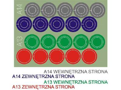 Koła - M113A2 Tamiya 35265 - zdjęcie 1