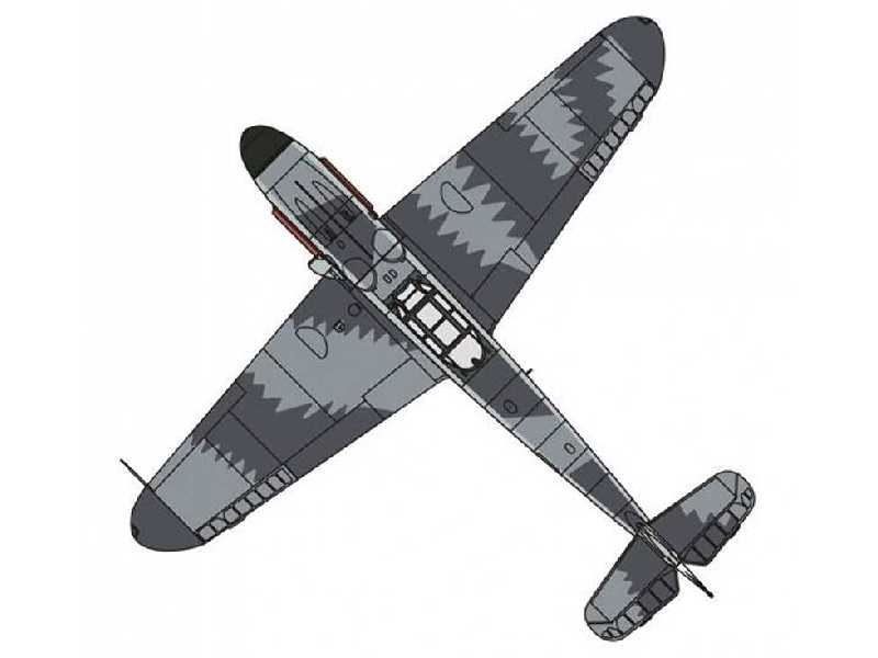Kamuflaż - Messerschmitt Bf109F/G - zdjęcie 1 Kamuflaż - Messerschmitt Bf109F/G - zdjęcie 1