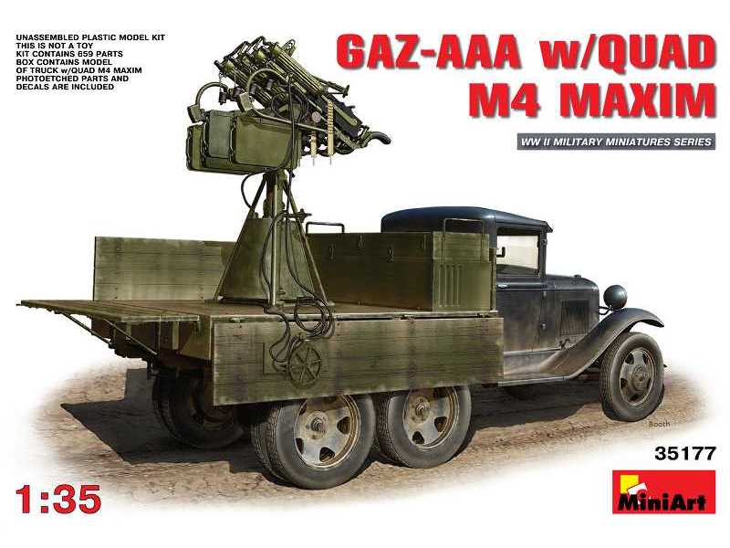 Gaz-AAA  w/Quad M4 Maxim - zdjęcie 1