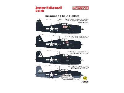 Kalkomania -  Grumman F6F-5 Hellcat - zdjęcie 2