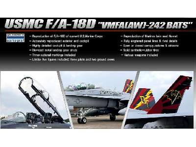 USMC F/A-18D VMFA(AW)-242 BATS - zdjęcie 2