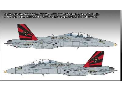 USMC F/A-18D VMFA(AW)-242 BATS - zdjęcie 3