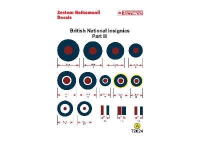 Kalkomania - British National Insignias III - zdjęcie 2