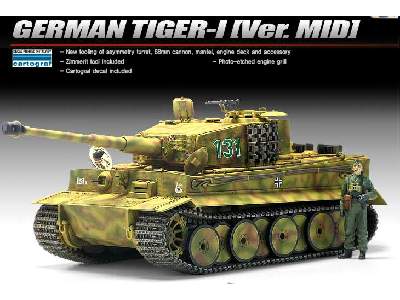 German Tiger I - Ver. MID - zdjęcie 2
