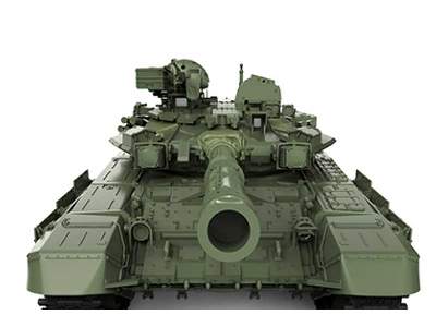 Russian Main Battle Tank T-90 w/TBS-86 Tank Dozer  - zdjęcie 4