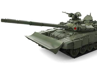 Russian Main Battle Tank T-90 w/TBS-86 Tank Dozer  - zdjęcie 9
