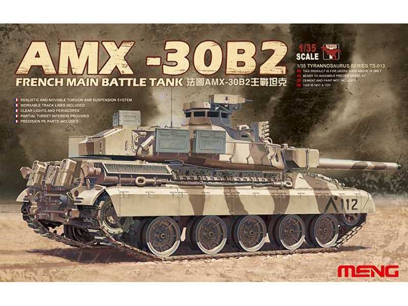 AMX -30B2 czołg fancuski - zdjęcie 1 AMX -30B2 czołg fancuski - zdjęcie 1