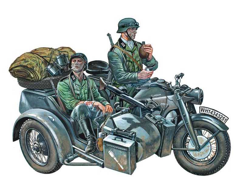 Zundapp KS750 With Sidecar - zdjęcie 1 Zundapp KS750 With Sidecar - zdjęcie 1