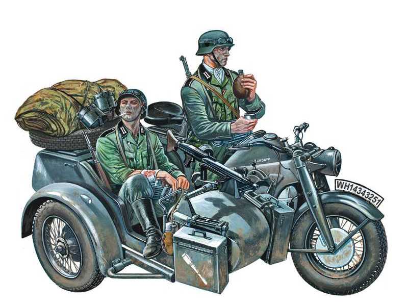 Zundapp KS750 With Sidecar - zdjęcie 1