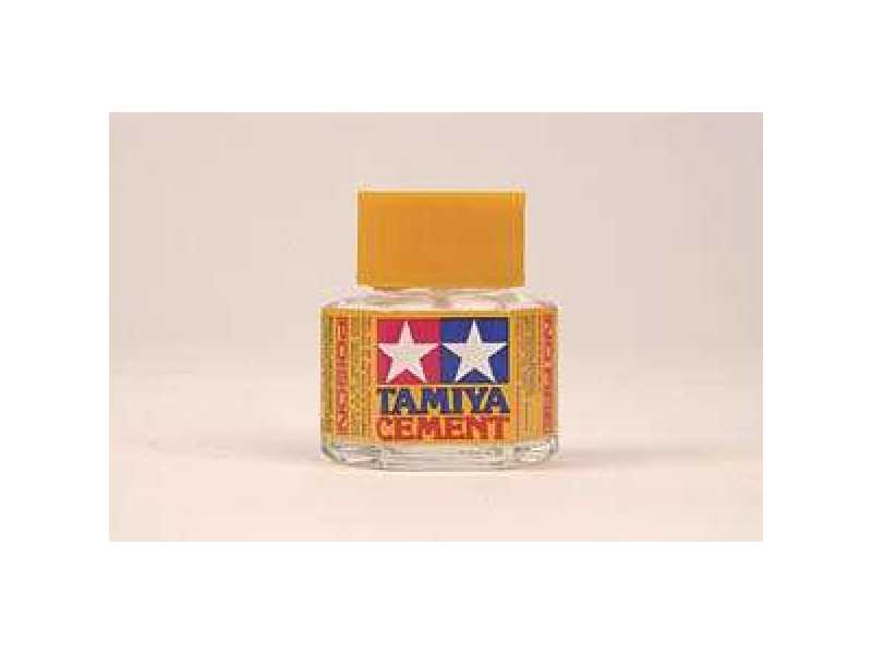 Klej TAMIYA CEMENT z pędzelkiem - 20 ml - zdjęcie 1 Klej TAMIYA CEMENT z pędzelkiem - 20 ml - zdjęcie 1