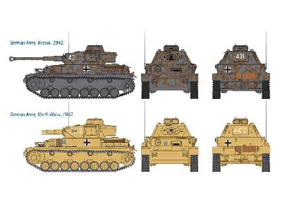 Sd. Kfz. 161 Pz. Kpfw. IV Ausf. F1/F2 - 2 modele - zdjęcie 4