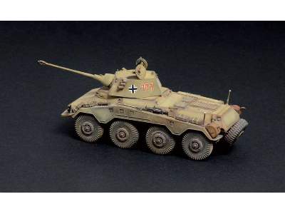 WWII Sd.Kfz.234/2 Puma z farbami i klejem - zdjęcie 6