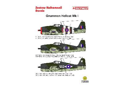 Kalkomania - Grumman Hellcat I - zdjęcie 2