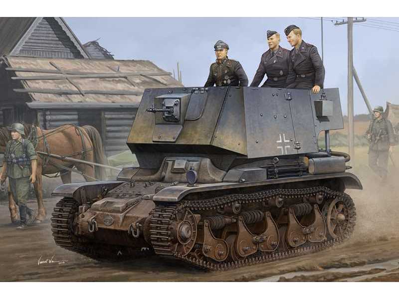 Befehlsfahrzeug auf Fgst. Pz.Kpfw.35 R 731(f) - zdjęcie 1 Befehlsfahrzeug auf Fgst. Pz.Kpfw.35 R 731(f) - zdjęcie 1