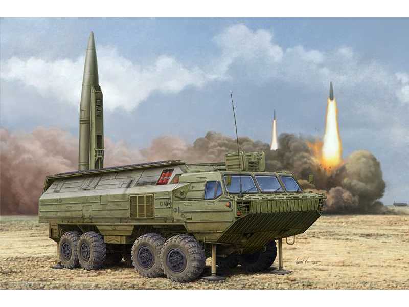 Sowiecka rakieta taktyczna SS-23 Spider - KrAZ-255B - zdjęcie 1 Sowiecka rakieta taktyczna SS-23 Spider - KrAZ-255B - zdjęcie 1