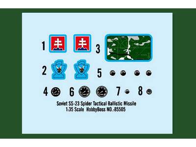 Sowiecka rakieta taktyczna SS-23 Spider - KrAZ-255B - zdjęcie 3