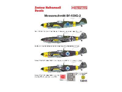 Kalkomania - Messerschmitt Bf 109G-2 - zdjęcie 2