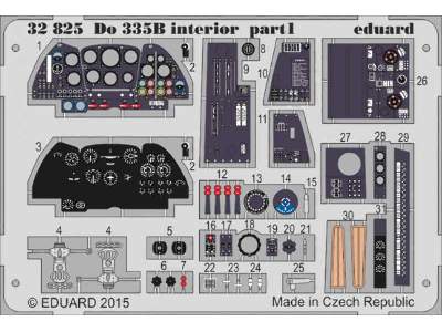 Do 335B interior S. A. 1/32 - Hong Kong Models - zdjęcie 1