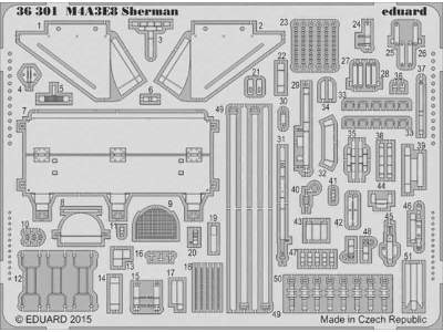 M4A3E8 Sherman 1/35 - Tamiya - zdjęcie 1