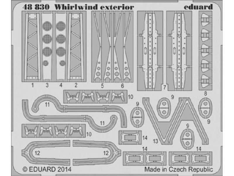 Whirlwind exterior 1/48 - Trumpeter - zdjęcie 1