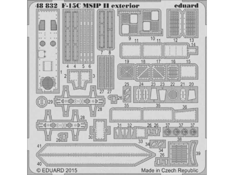 F-15C MSIP II exterior 1/48 - Great Wall Hobby - zdjęcie 1