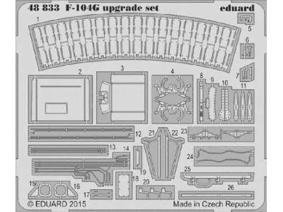 F-104G upgrade set 1/48 - Eduard - zdjęcie 1