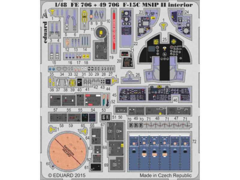 F-15C MSIP II S. A. 1/48 - Great Wall Hobby - zdjęcie 1